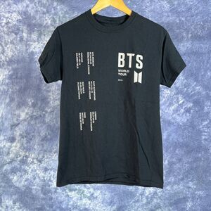 BTS World Tour Date T-shirt Speak Yourself 2019 Sz S